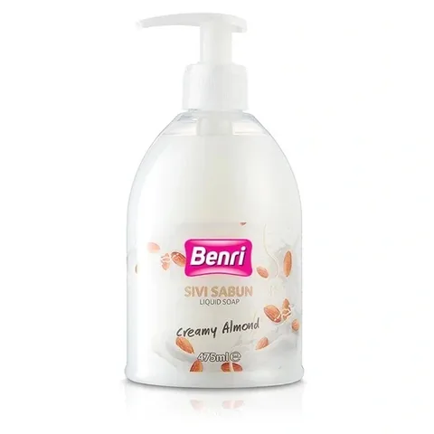 Benri Cremige Mandel Flüssigseife 475ml