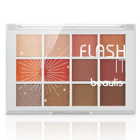 Beaulis Flash It 12 eyeshadow Palette 208 on The Nature