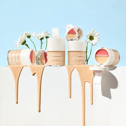 Beaulis Kompaktfoundation, Rouge &amp; Concealer - Sand Sensation