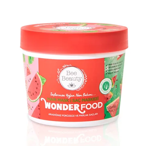 Маска для волос Bee Beauty Wonder Food Водяная дыня 300 мл