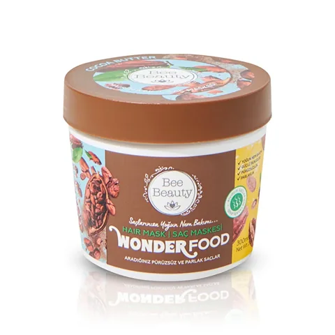 Маска для волос Bee Beauty Wonder Food с какао 300 мл
