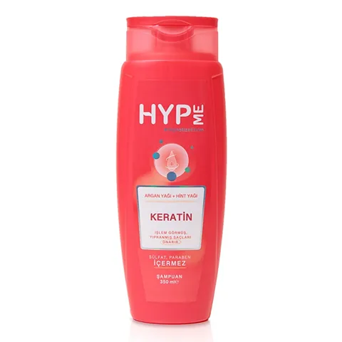 Hyp Me Repair sulfatfreies Shampoo mit Keratin & Arganöl 350ml
