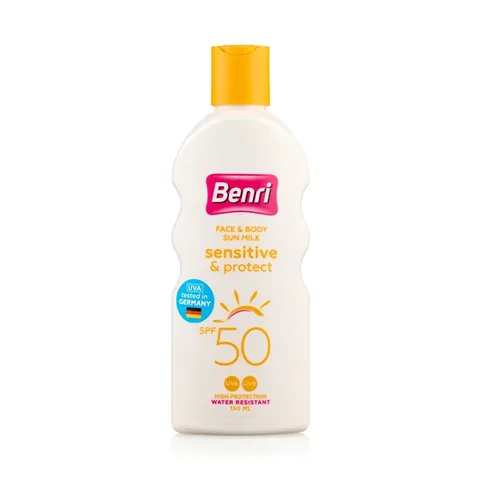 Benri Sensitive Skin Sonnenmilch 50 SPF