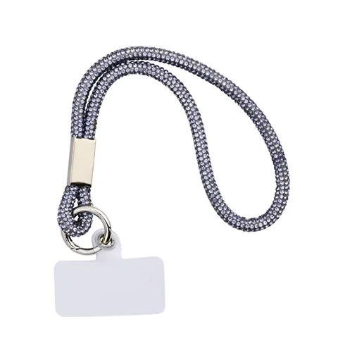 Eklips Short Purple Phone Strap - 28cm, 6mm Durable Design