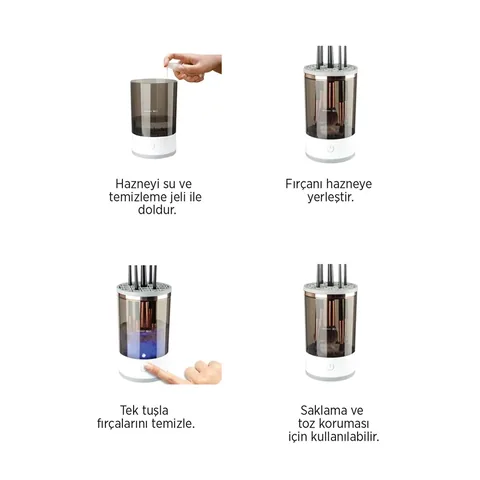 Polosmart Makeup Brush Cleaning Device