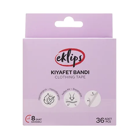 Eklips 36 pcs Clothing Fixing Tape - 10 cm Width, Strong Hold