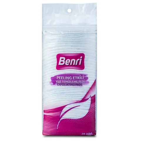 Benri Peeling Gesichtsreinigungspads - 40 Stück