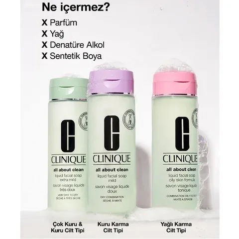 Clinique Face Cleansing Gel 200 ml - Very Dry Skin