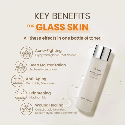 Plant-Based Milk Toner Soothing for Facial Skin by Terre Terre 150ml
