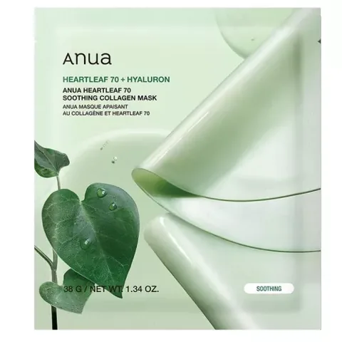 Успокаивающая коллагеновая маска 70 от Anwa 38 грамм