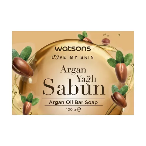 Мыло твердое с аргановым маслом 100 г от Watsons