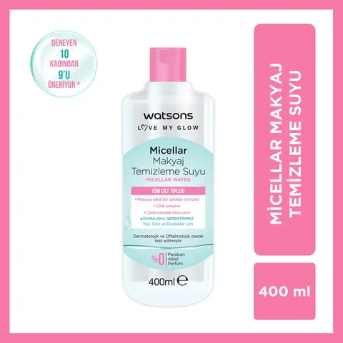 Watsons ماء مزيل المكياج ميسيلار من واتسونز 400 مل