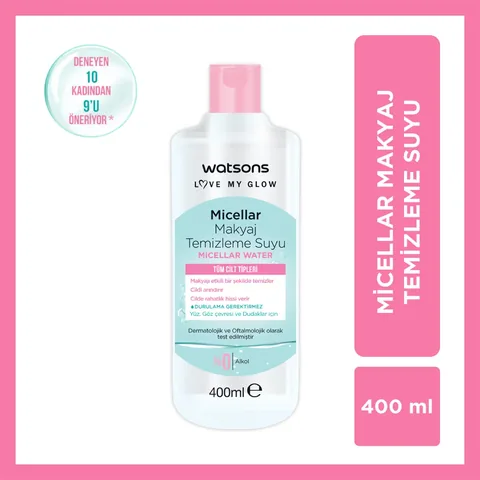 Watsons ماء مزيل المكياج ميسيلار من واتسونز 400 مل