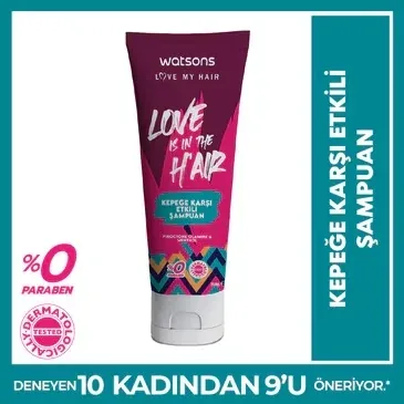 Watsons Love is in the H'air Anti-Schuppen Shampoo 250ml