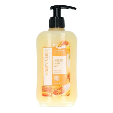 Мыло для рук Watsons с медом и молоком 500 мл