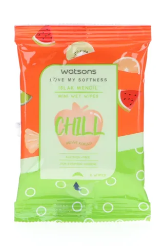 Влажные салфетки Watsons Мини 4 шт.