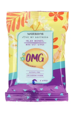 Влажные салфетки Watsons Мини 4 шт.