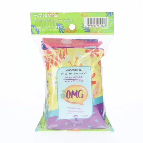 Влажные салфетки Watsons Мини 4 шт.