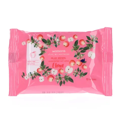 Watsons Apfel Feuchttücher - 30 sanfte Reinigungstücher Pack