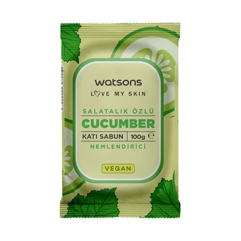 Watsons Gurken Seife 100g - Feuchtigkeitsspendend & Umweltfreundlich