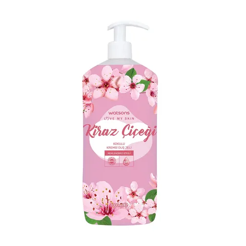 Watsons Creamy Shower Gel Cherry Blossom 1 l