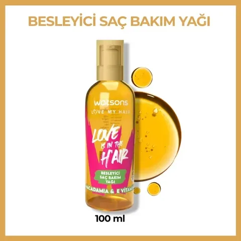 Watsons Hair Care Oil Macadamia 100 ml