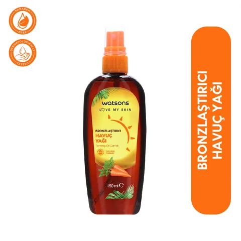 Watsons Bräunungsspray Karottenöl 150 ml