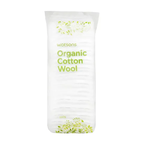 Watsons Bio-Baumwolle 100g - Umweltfreundliches Make-up & Hautpflege