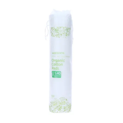 Косметические диски Watsons Organic круглые 100 шт