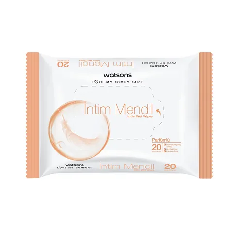 Watsons Parfümierte Intimreinigungstücher - 20 Stück