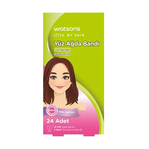 Восковые полоски для лица Watsons 24 шт.