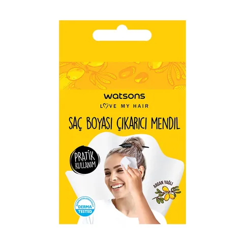 Watsons مناديل إزالة صبغة الشعر من واتسونز، 6 قطع
