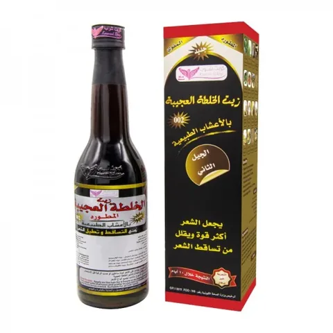 Kuwait Shop زيت الخلطة العجيبة المطور لتكثيف وتقليل تساقط الشعر من كويت شوب 450 مل