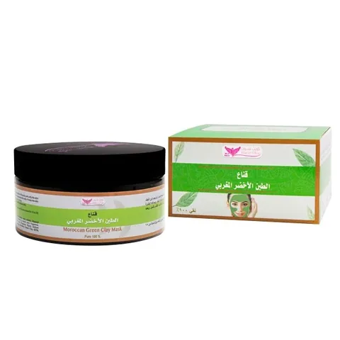Маска из марокканской зеленой глины 250 г от Kuwait Shop