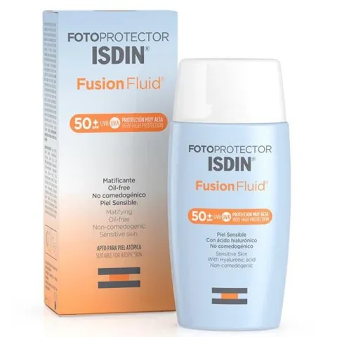 Солнцезащитный крем Isdin Fusion Water SPF 50 для жирной кожи - 50 мл