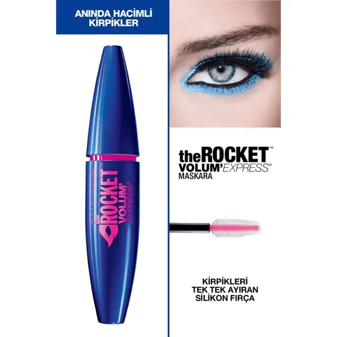 Maybelline Rocket Volum Express Black Noir Mascara 9.6ml