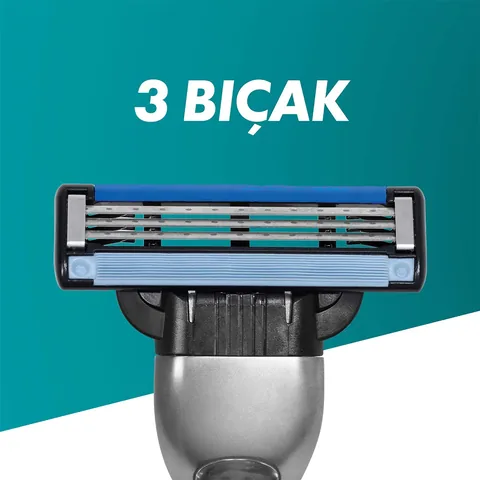 Gillette Mach3 spare Razor Blade 4 pcs