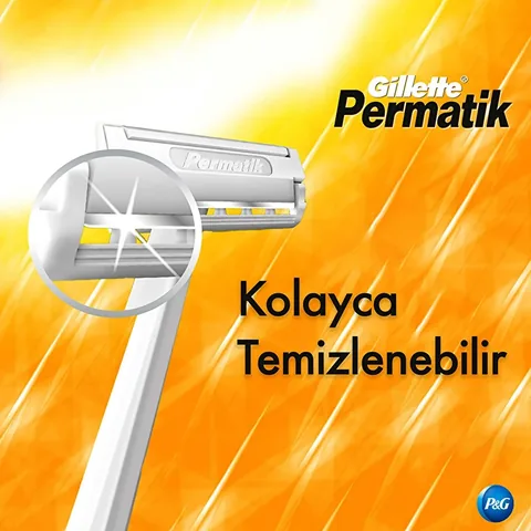 Gillette Permatik 1 disposable Razor 10 pack