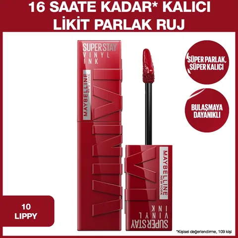 Erleben Sie langanhaltenden Glanz mit Maybelline Super Stay