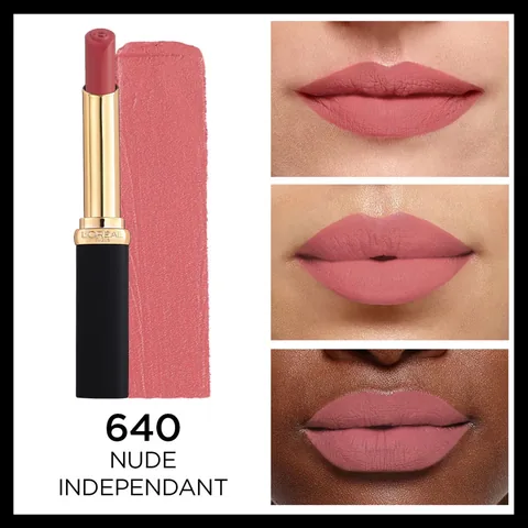 L'Oréal Paris Цвет Риш Интенсивный Объем Матовая Помада 640 Нюд Индипендент