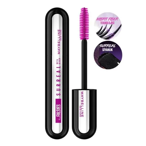 Маскара Maybelline Falsies Surreal Meta черная 10 мл