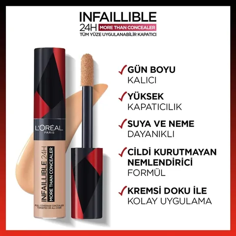 Loreal Paris Infaillible 24H More Than Concealer 328 Lİen 11 ml