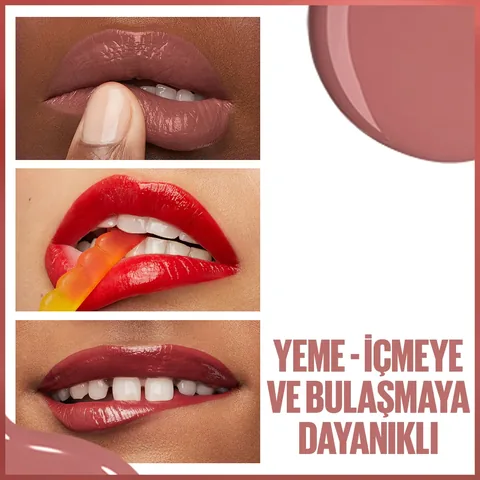 Maybelline New York Super Stay Vinyl Ink Likit Parlak Ruj - 110 Awestruck