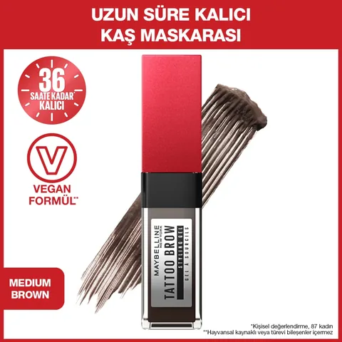 Maybelline Tatto Brow 257 medium Brown Styling Gel 6.0 ml