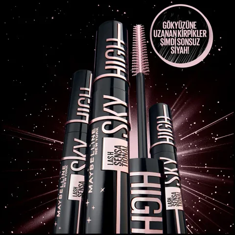 Maybelline Lash Sensational Sky High Cosmic Black Maskara 7.2 ml