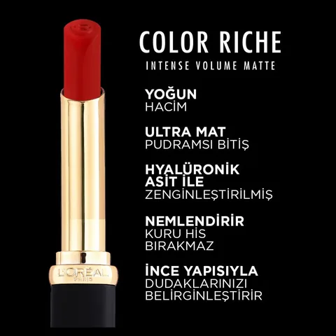L'Oréal Paris Color Riche Интенсивная матовая помада для губ 346 rouge Determination
