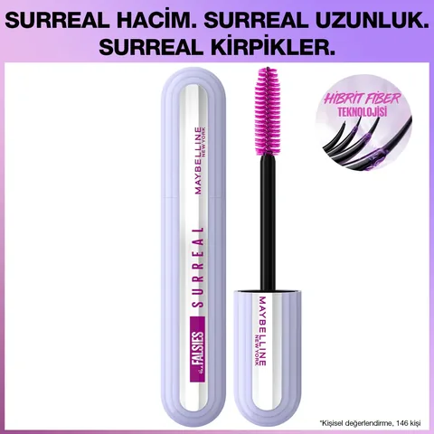 Maybelline ماسكارا مايبيلين فالسييل سوريال 01 أسود للغاية 10 مل