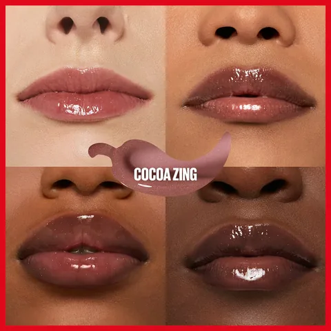 Maybelline Lifter Plump Lip Gloss 007 Cocoa Zing 5,4 ml