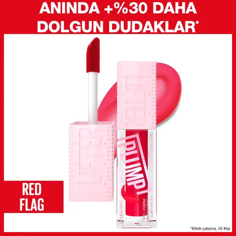 Глосс для губ Maybelline Lifter Plump 004 Red Flag 5.4 мл