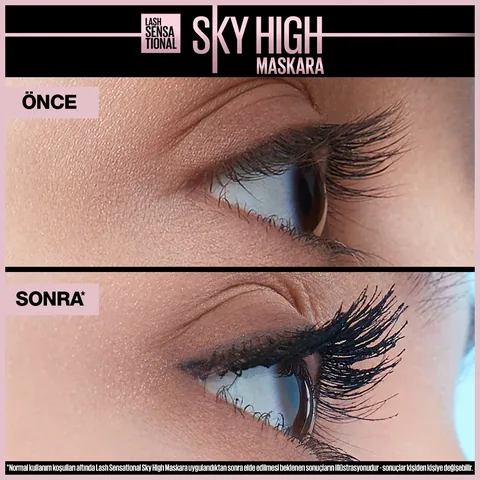 Verlängern & Volumen: Maybelline Sky High Wasserfeste Mascar